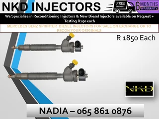 Mercedes Benz Sprinter Diesel Injectors For Sale On Exchange With 6 Months Warranty