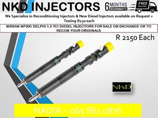 Nissan Np200 Diesel Injectors For Sale On Exchange