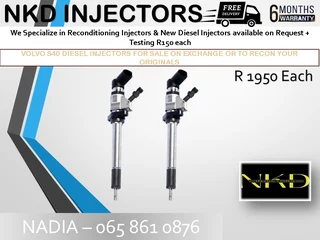 Volvo S40 Diesel Injectors For Sale On Exchnage With 6 Months Warranty