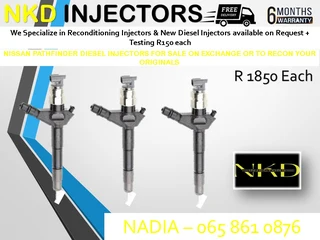 Nissan Pathfinder Yd25 Diesel Injectors For Sale On Exchange Or To Recon