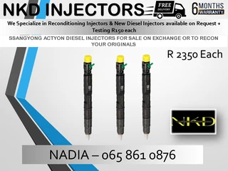 Ssangyong Actyon Diesel Injectors For Sale On Exchange