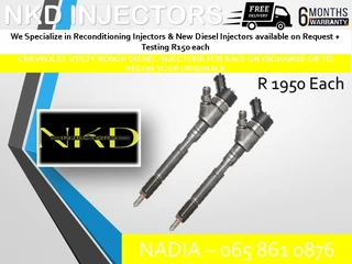 Chevrolet Utility Diesel Injectors For Sale On Exchange With 6 Months Warranty