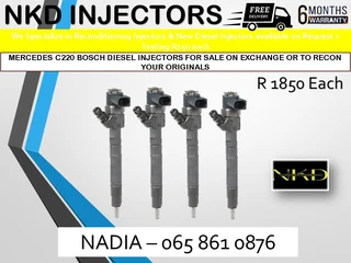 Mercedes C220 Diesel Injectors For Sale On Exchange Or To Recon