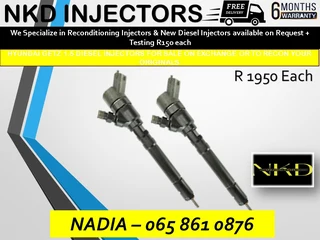 Hyundai Getz Diesel Injectors For Sale Or To Recon
