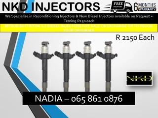 Mitsubishi Triton 3.2 Diesel Injectors For Sale On Exchange Or To Recon