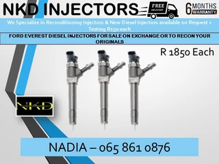 Ford Everest Diesel Injectors For Sale Or To Recon