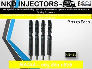 Hyundai Terrican 2.9 Diesel Injectors For Sale On Exchange Or To Recon