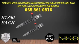 Toyota Prado Diesel Injectors For Sale On Exchange