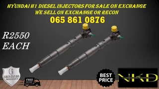 Hyundai H1 Diesel Injectors For Sale On Exchange Or To Recon