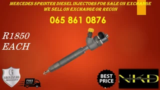 Mercedes Benz Sprinter Diesel Injcetors For Sale On Exchange With 6 Months Warranty