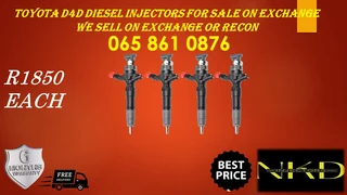 Toyota D4d Diesel Injectors For Sale On Exchange