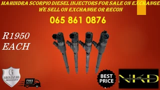 Mahindra Scorpio Diesel Injectors For Sale On Exchange With 6 Months Warranty