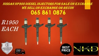 Nissan Np300 Diesel Injectors For Sale Or To Recon With Warranty