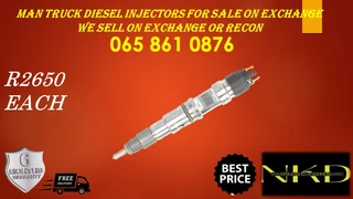 Man Truck Diesel Injectors For Sale Or To Recon