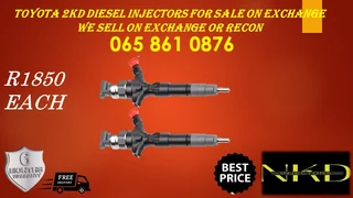 Toyota 2kd Diesel Injectors For Sale On Exchange