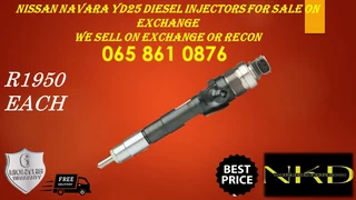 Nissan Navara Yd25 Diesel Injectors For Sale On Exchange With 6 Months Warranty