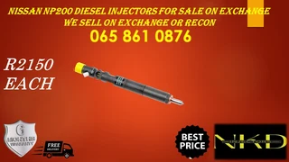 Nissan Np200 Dieselinjectors For Sale On Exchange Or To Recon