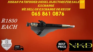 Nissan Pathfinder Diesel Injectors For Sale On Exchange With 6 Months Warranty