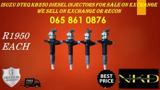 Gwm 2.5 Diesel Injectors For Sale On Exchange Or To Recon With 6 Months Warranty