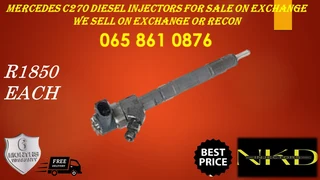 Mercedes C270 Diesel Injectors For Sale On Exchange Or To Recon