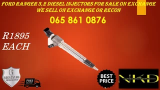 Ford Ranger 3.2 Diesel Injectors For Sale On Exchange With 6 Months Warranty