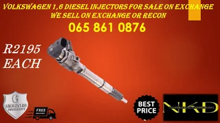 Volkswagen 1.6 Diesel Injectors For Sale On Exchange Or To Recon