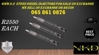 Gwm 2.0 Steed Diesel Injectors For Sale On Exchange Or To Recon With Warranty