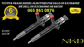 Toyota Prado Diesel Injectors For Sale On Exchange