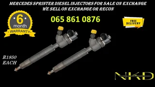 Mercedes Benz Sprinter Diesel Injectors For Sale On Exchange Or To Recon