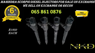 Mahindra Scorpio Diesel Injectors For Sale On Exchange With 6 Months Warranty
