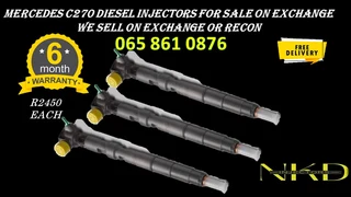 Mercedes C270 Diesel Injectors For Sale On Exchange Or To Recon