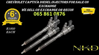 Chevrolet Captiva Diesel Injectors For Sale On Exchange