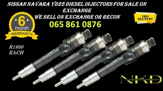 Nissan Navara Td25 Diesel Injectors For Sale On Exchange With 6 Months Warranty