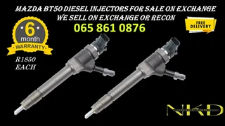 Mazda Bt50 Diesel Injectors For Sale On Exchange Or To Recon With Warranty