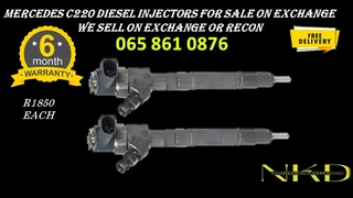 Mercedes C220 Diesel Injectors For Sale Or To Recon