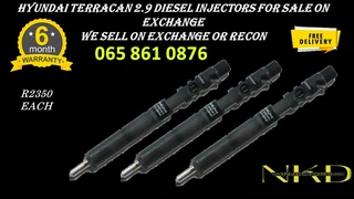 Hyundai Terrican 2.9 Diesel Injectors For Sale On Exchange