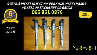 Gwm 2.8 Diesel Injectors For Sale On Exchange Or To Recon