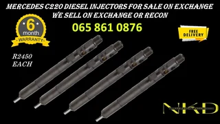 Mercedes C220 Diesel Injectors For Sale On Exchange Or To Recon With Warranty