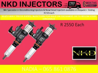 Isuzu 4hk1 Diesel Injectors For Sale On Exchange With 6 Months Warranty