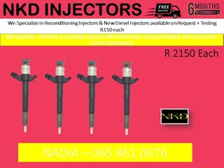 Mitsubishi Triton 2.5 Diesel Injectors For Sale On Exchange