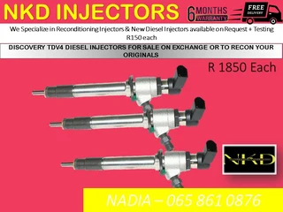 Discovery Tdv 4 Diesel Injectors For Sale On Exchange