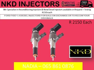 Ford Figo 1.4 Diesel Injectors For Sale On Exchange With 6 Months Warranty