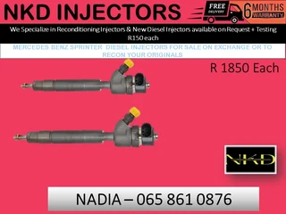 Mercedes Benz Sprinter Diesel Injectors For Sale On Exchange With 6 Months Warranty
