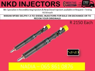 Nissan Np200 Diesel Injectors For Sale On Exchange