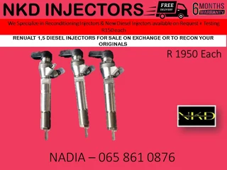 Renault 1.5 Diesel Injectors For Sale On Exchange