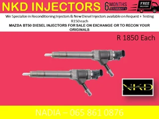 Mazda Bt50 Diesel Injectors For Sale On Exchange Or To Recon