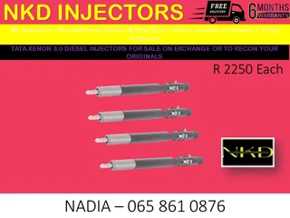 Tata Xenon 3l Diesel Injectors For Sale On Exchange Or To Recon With Warranty