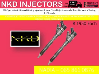 Chevrolet Utility Diesel Injectors For Sale On Exchange With 6 Months Warranty