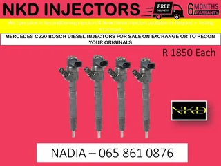 Mercedes C220 Diesel Injectors For Sale On Exchange Or To Recon