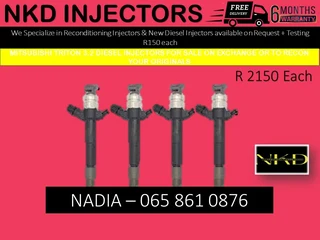 Mitsubishi Triton 3.2 Diesel Injectors For Sale On Exchange Or To Recon